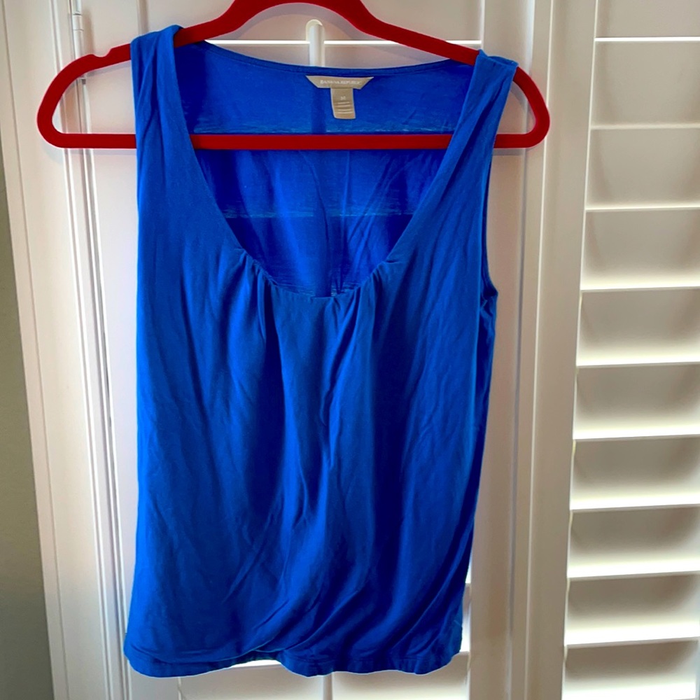 Cornflower blue top